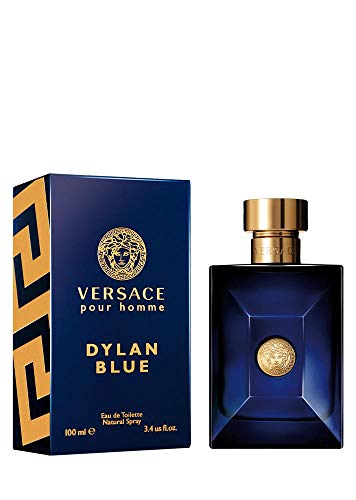 Versace Pour Homme Dylan Blue for Men Eau de Toilette Spray (3.4 Oz.)