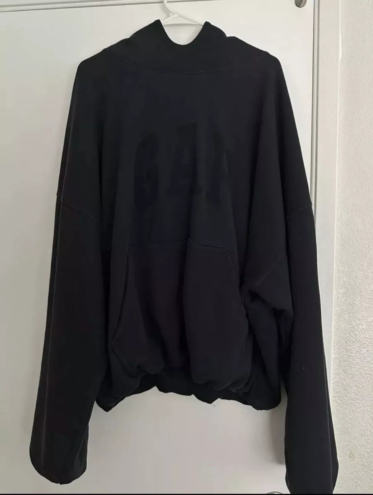 ️New Yeezy Gap Engineered by Balenciaga Dove Hoodie WASHED BLACK Size LARGE️